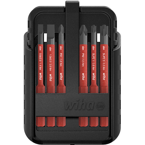 Wiha Bit-Set slimBit electric 12-tlg. slimBit-Box SB2831B951